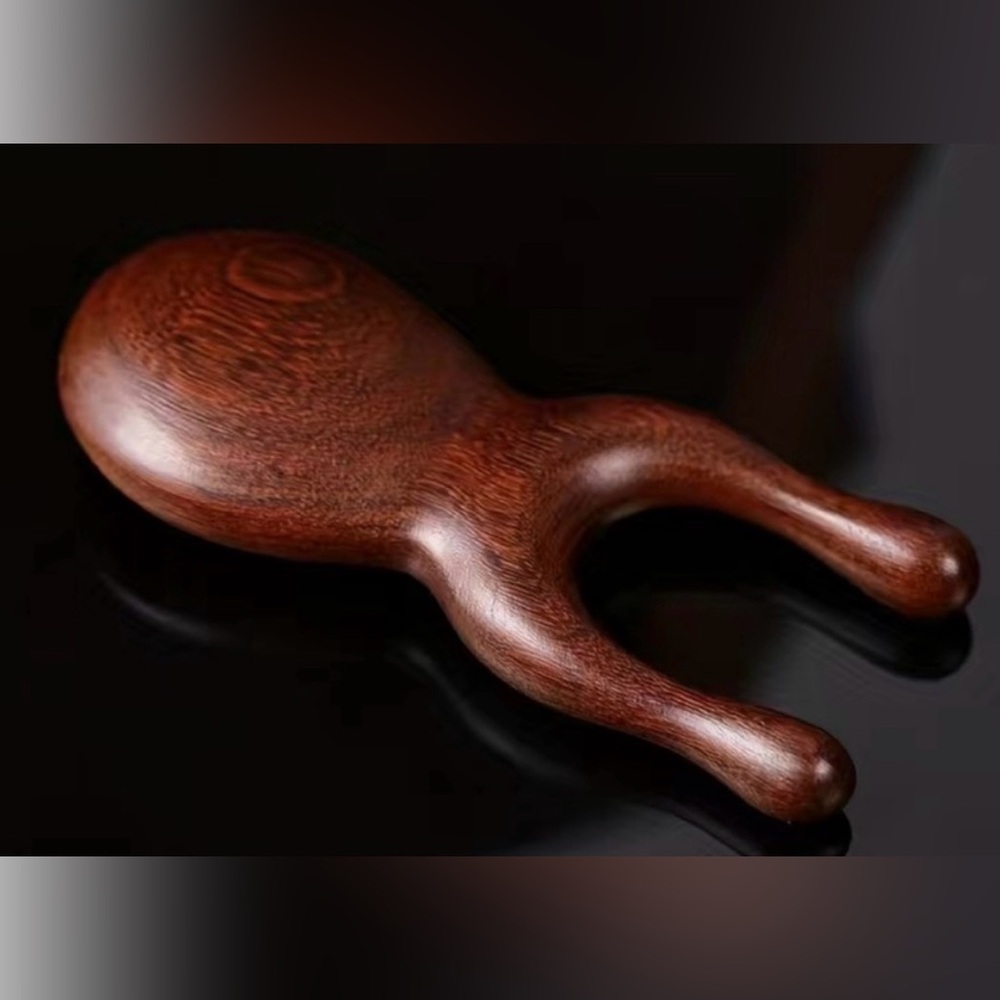 Eyes Facial Wood Gua Sha Tool Facial Massage Sandalwood New